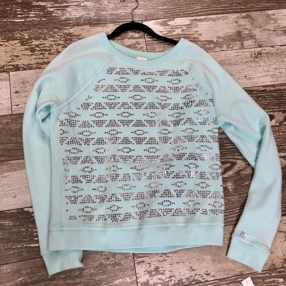 Victoria’s Secret Pink Metal Sweatshirt M